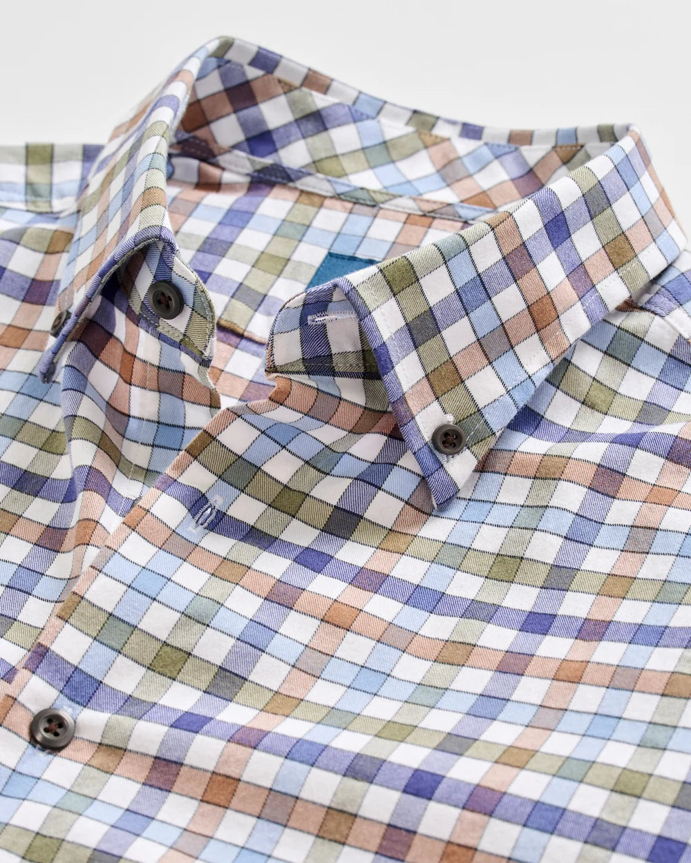 Performance Flannel Button Down Shirt - Cedar Check
