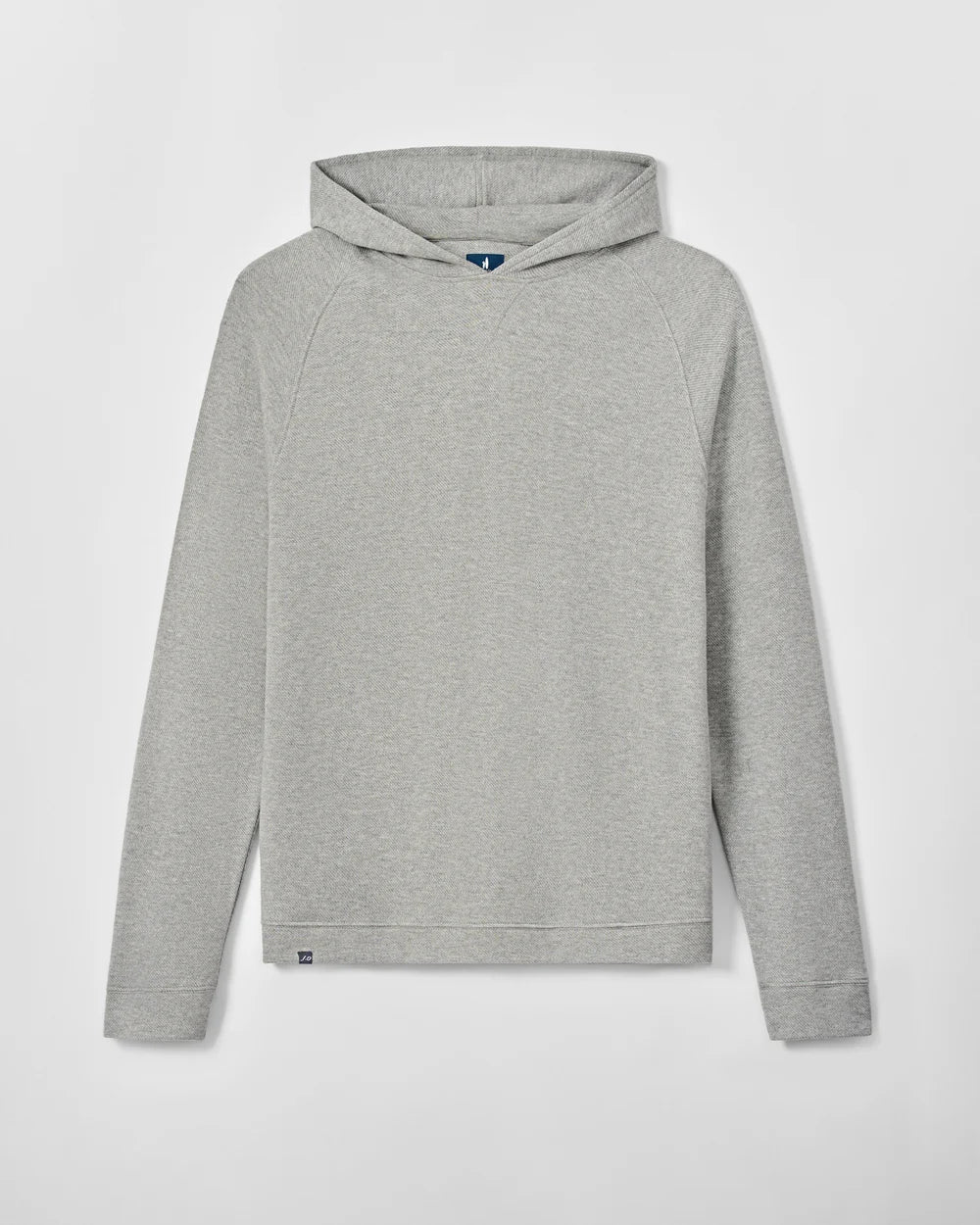 Cotton Blend Hoodie Grey