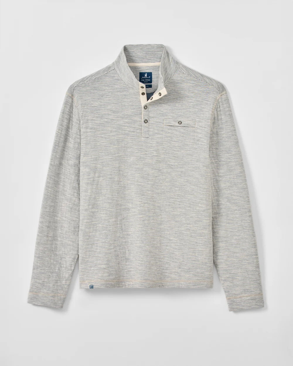 Cove Striped Cotton Henley