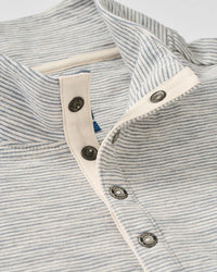 Cove Striped Cotton Henley