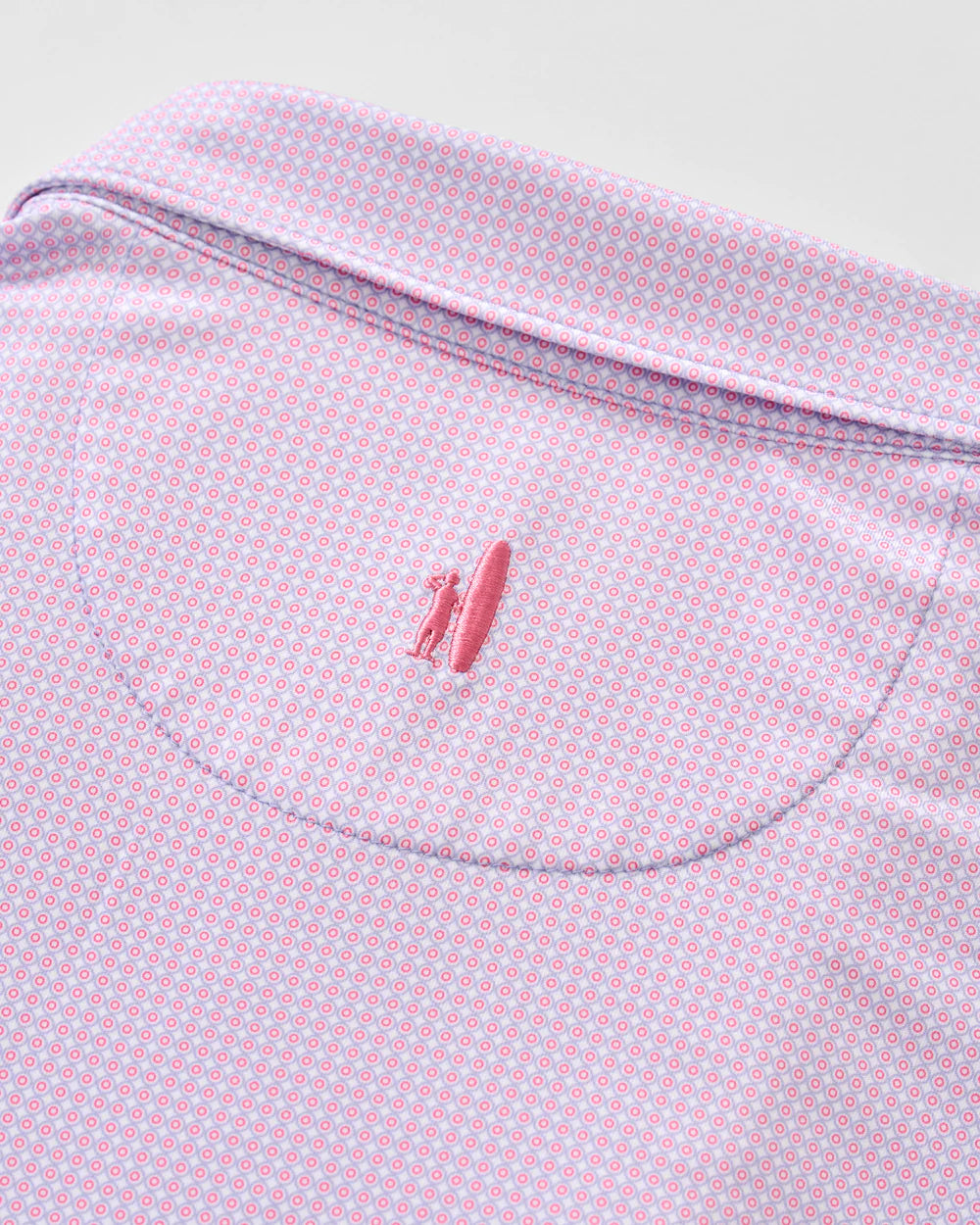 Performance Jersey Polo - Dot Neat Palm Beach