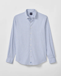 Everyday Performance Button Down Shirt - Koby Mini Pane Navy