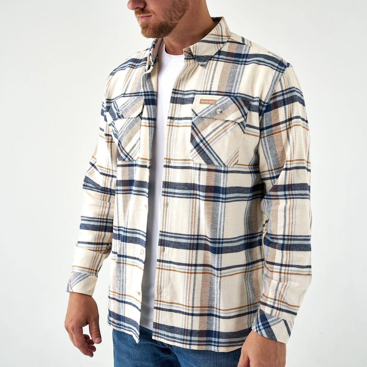 Burlebo Flannel- Cream