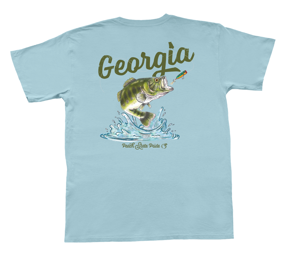 Peach State Pride Georgia Bass SS Tee