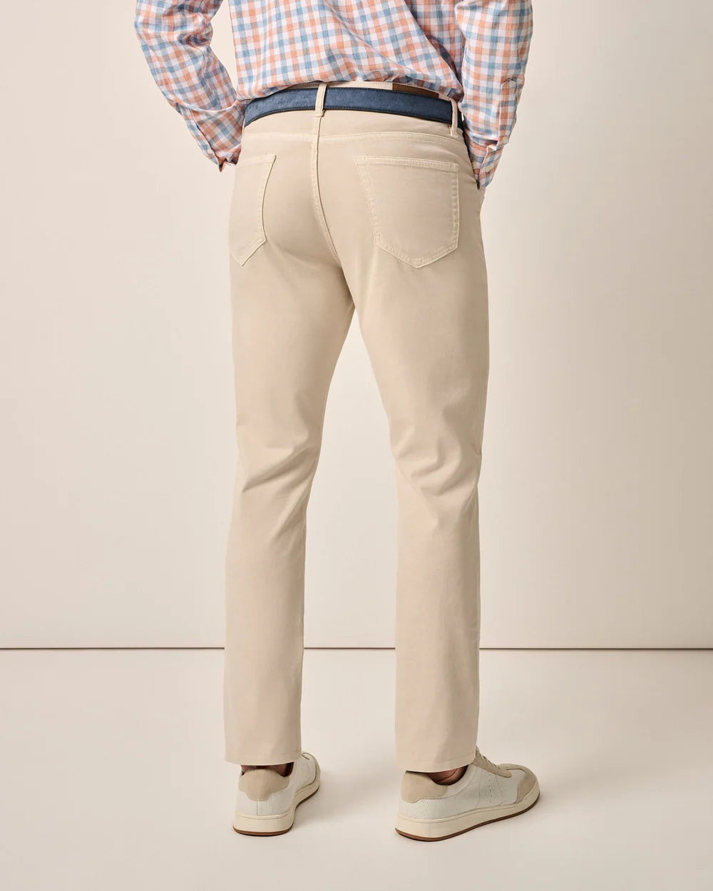 Carmel Sateen 5-Pocket Pant- Stone