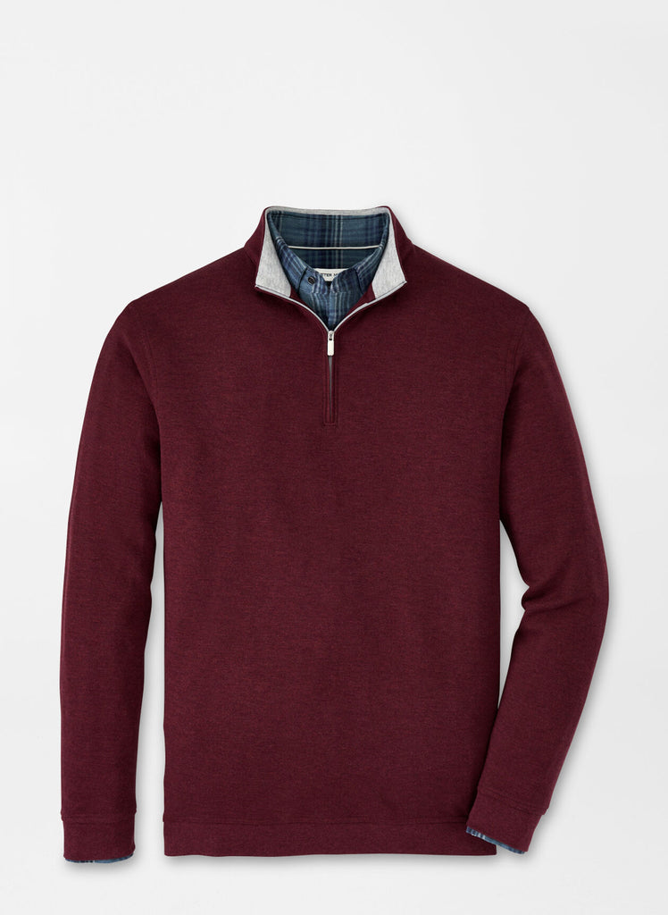 Peter Millar Crown Comfort Pullover- Cranberry – Riley's Menswear