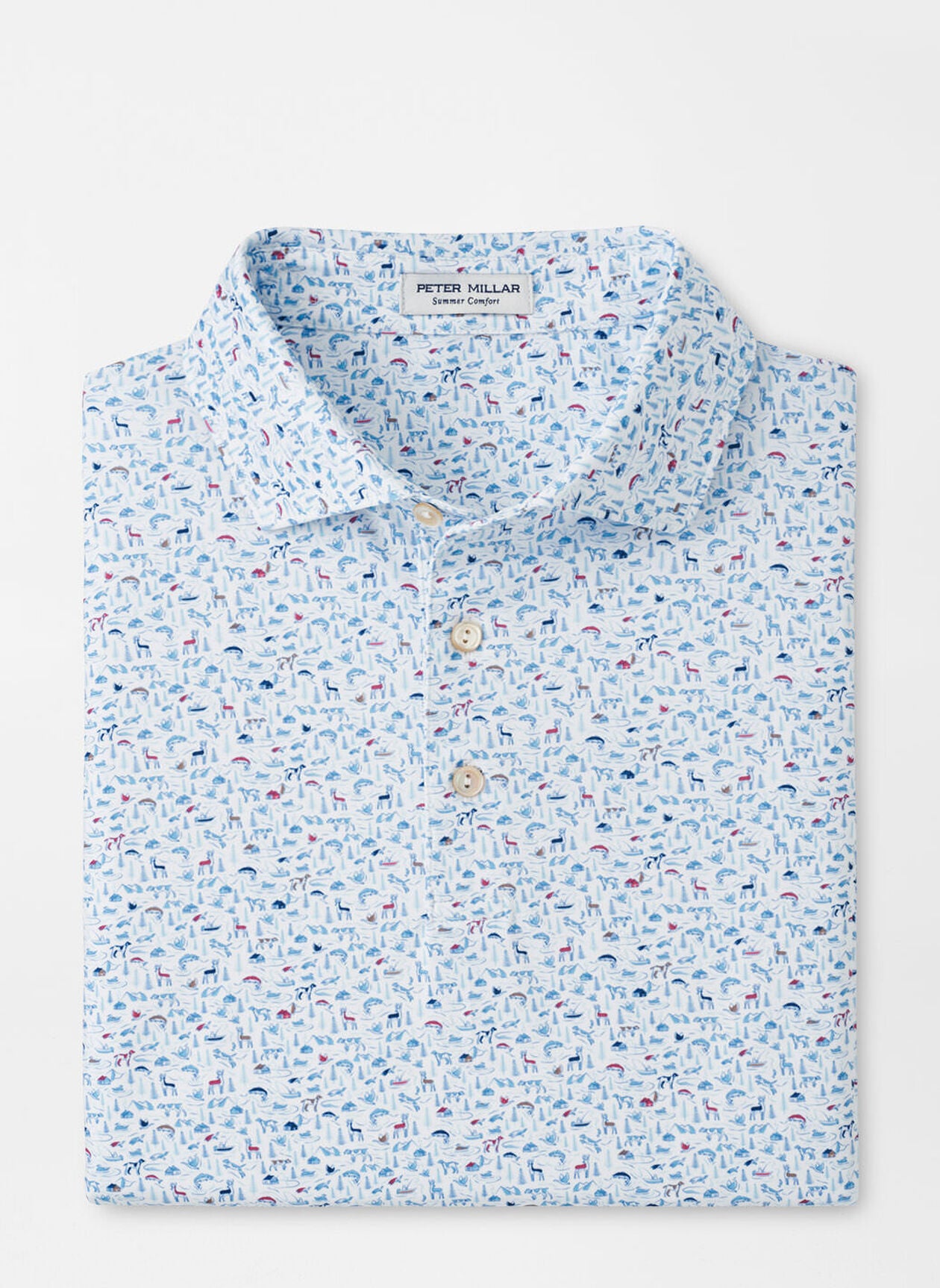 Peter Millar On the Hunt Performance Jersey Polo
