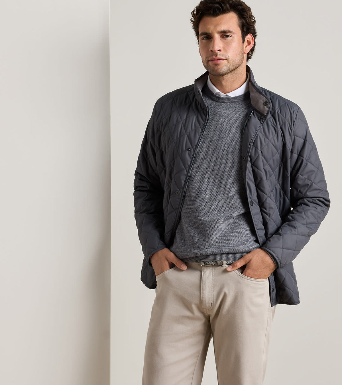 Suffolk Coat- Navy