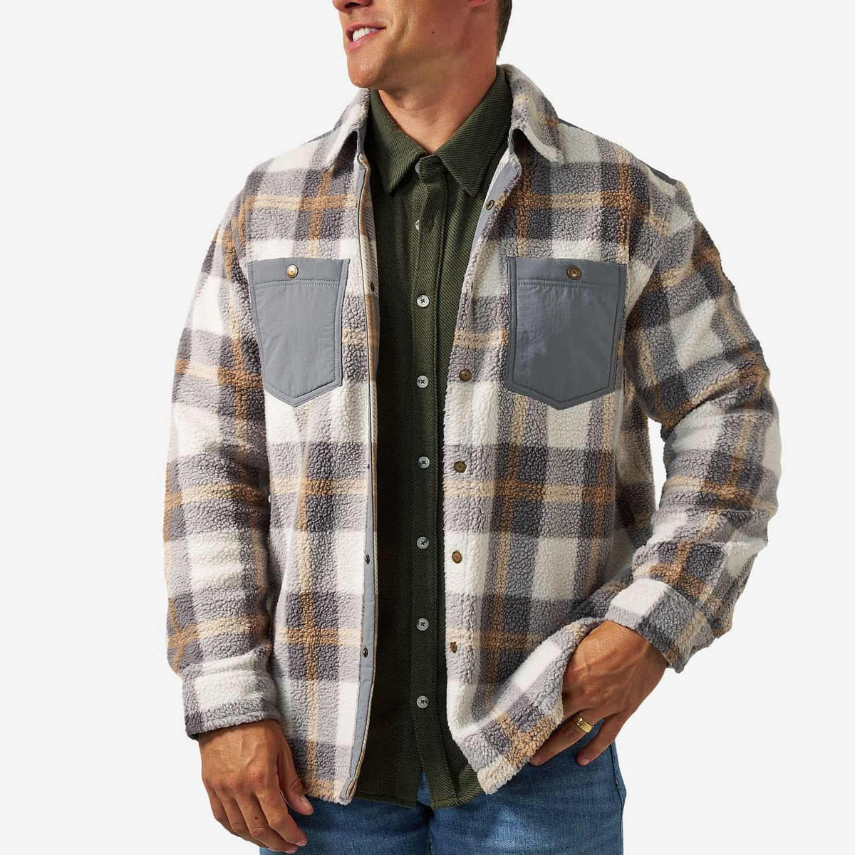 Montana Jacket - Coyote Plaid