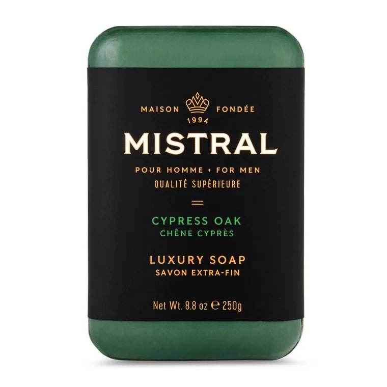 Mistral-Cypress Oak Bar Soap