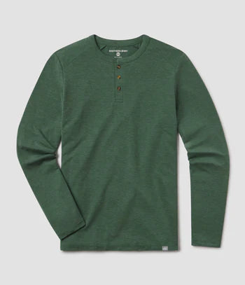 SSCO Max Comfort Henley LS- Mallard