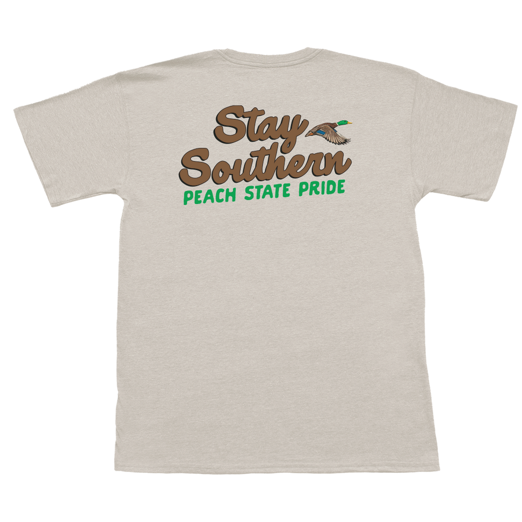 Peach State Pride Stay Southern Duck SS Tee