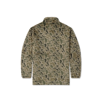 Wadsworth Fleece Pullover - Retro Camo/Dark Olive