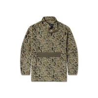 Wadsworth Fleece Pullover - Retro Camo/Dark Olive