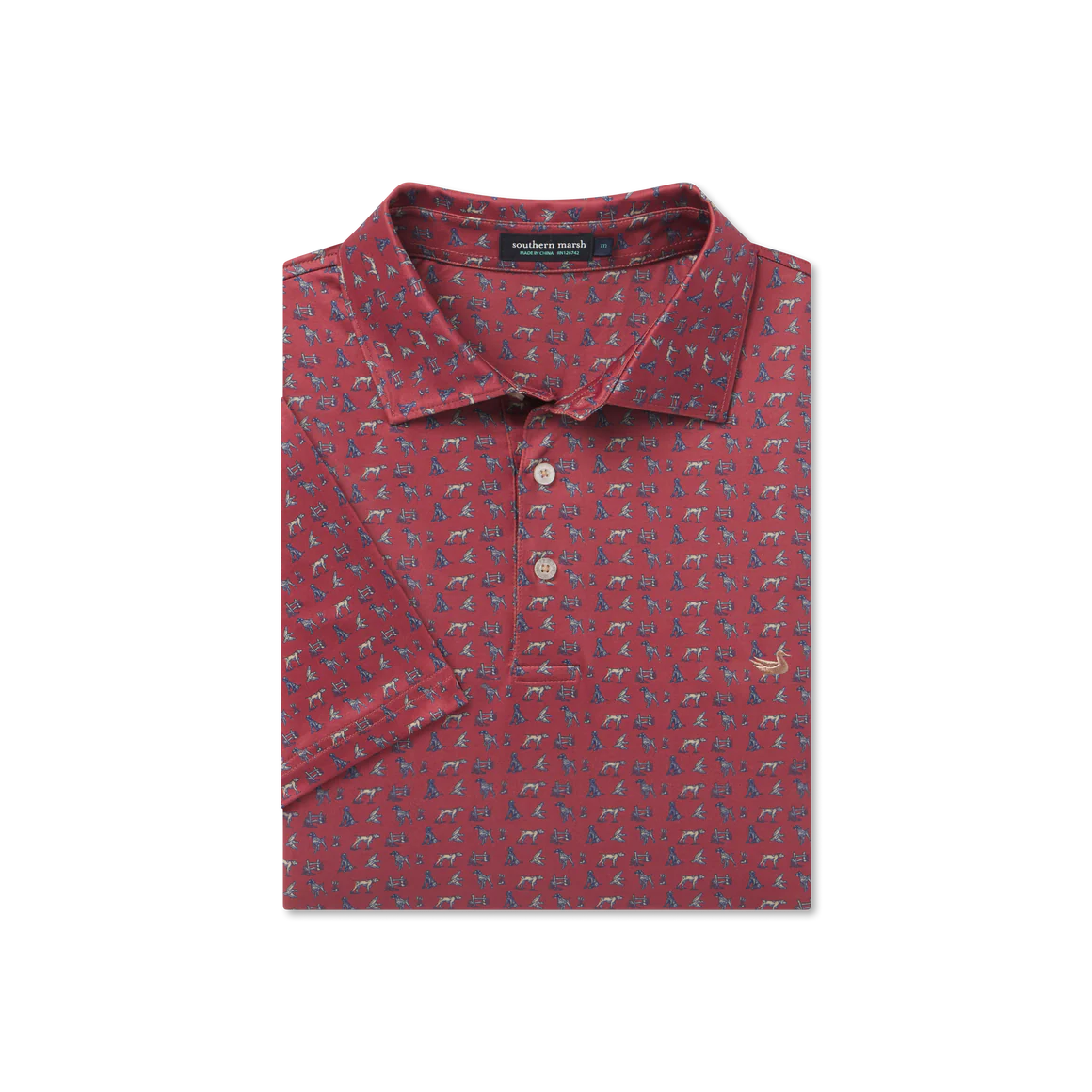 Southern Marsh Mans Best Friend Pointer Polo