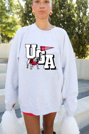 Charlie Southern GA Pennant Sweatshirt
