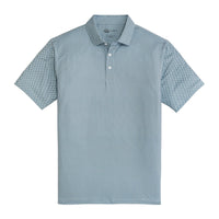 League Printed Performance Polo - Ensign Blue