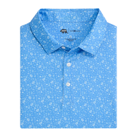 19th Hole Printed Performance Polo - Provence