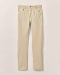 Carmel Sateen 5-Pocket Pant- Stone