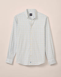 Everyday Performance Button Down Shirt - Paddock Tattersall maliblu