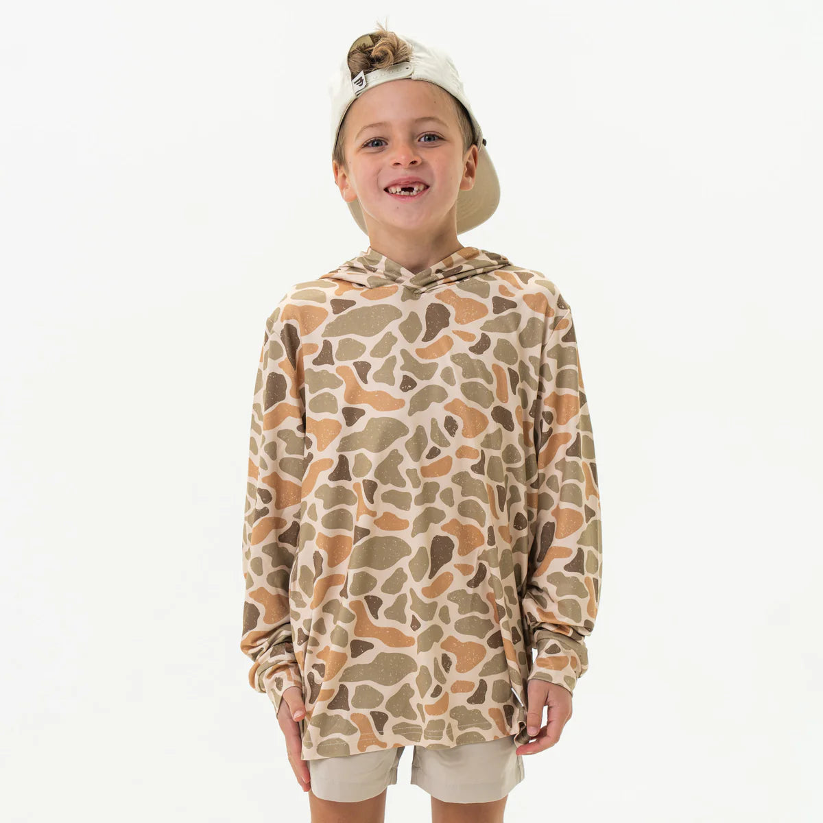 Burlebo YOUTH Performance Hoodie- Venado Camo