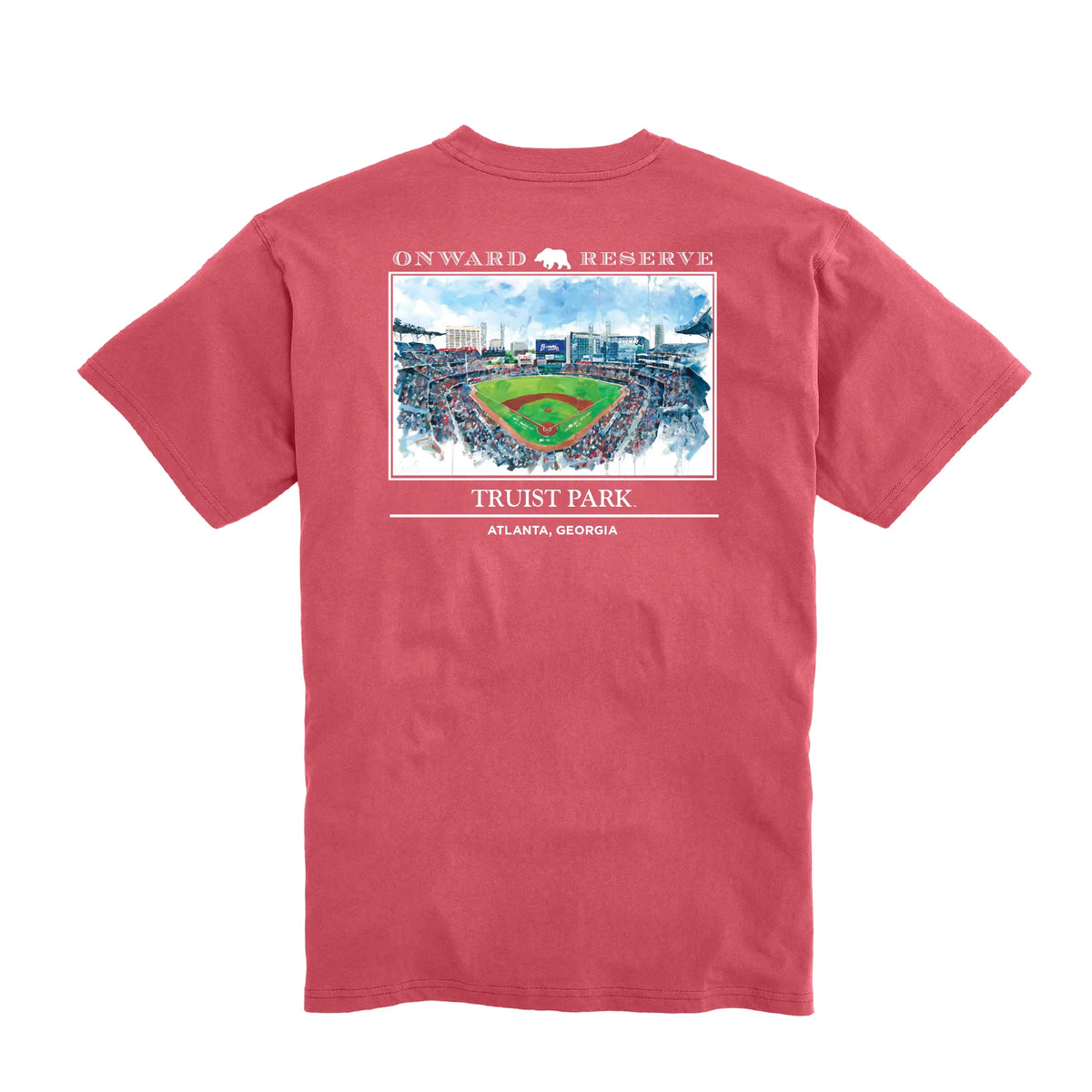 Lewis Truist Park Tee - Washed Red