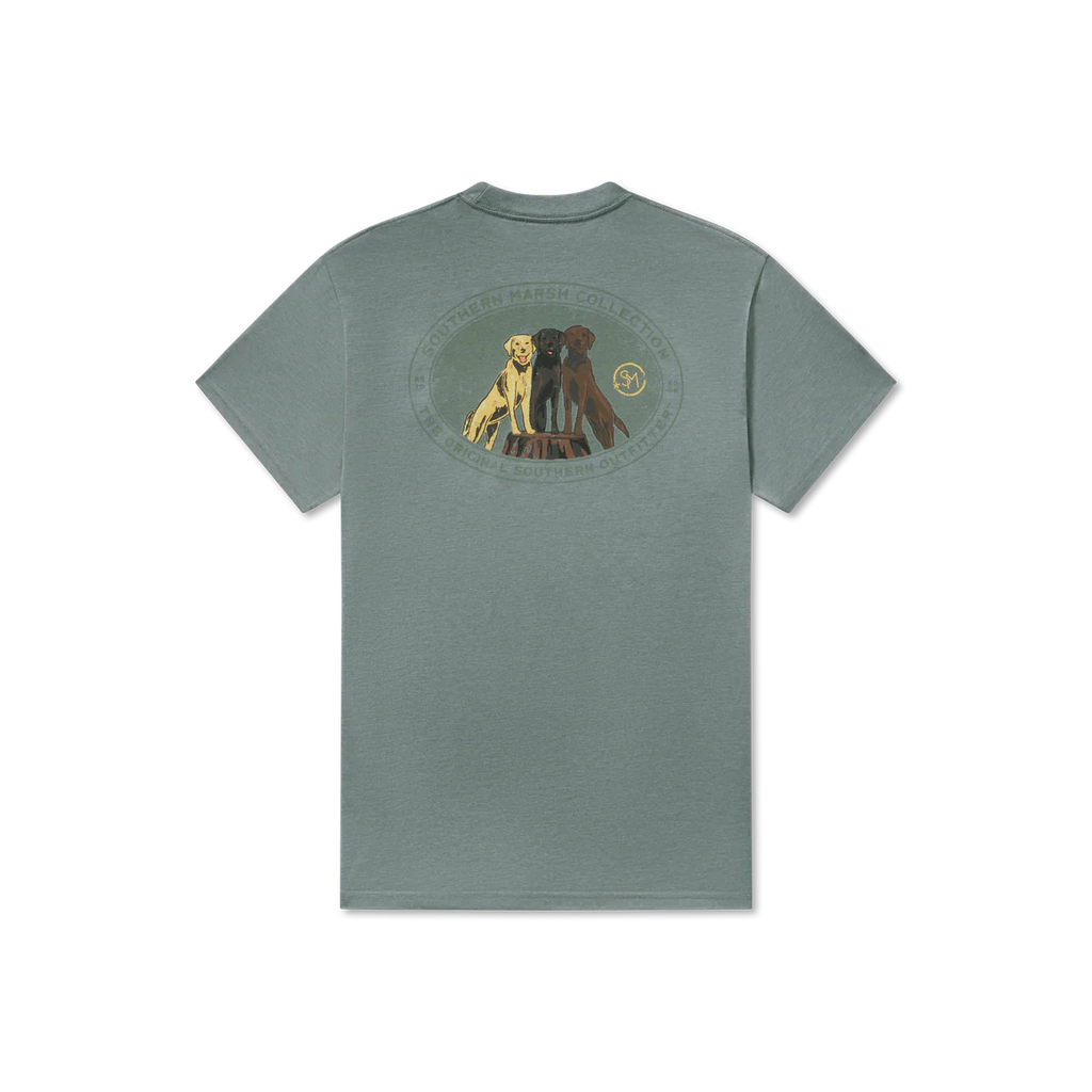 Southern Marsh Lab Trio Seawash Tee