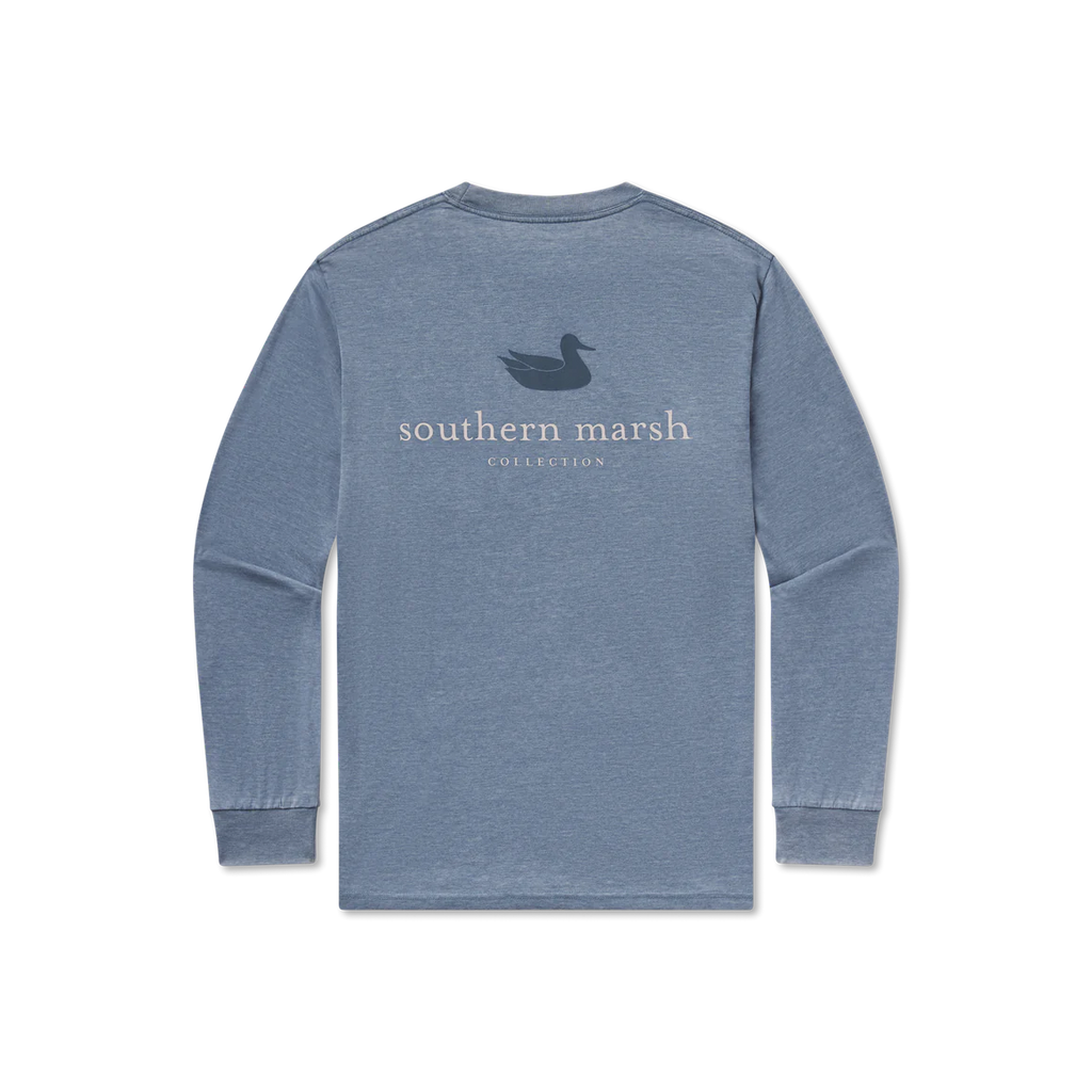 Southern Marsh LS Seawash Authentic Tee