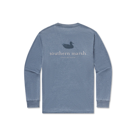 Southern Marsh LS Seawash Authentic Tee