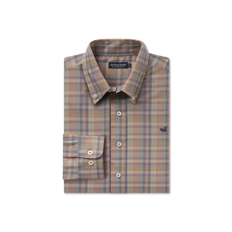 Southern Marsh Benton Grid Dress Shirt Riley's Menswear Southern Marsh Benton Grid Dress Shirt Riley's Menswear