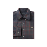 Southern Marsh Chateau Dress Shirt- Navy&Dark Olive