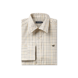 Southern Marsh Chateau Dress Shirt- Oatmeal & Stone Brown