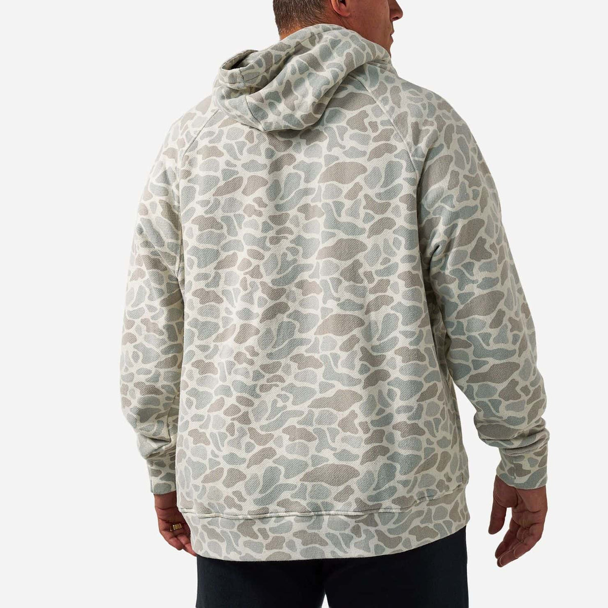 Vintage Washed Hoodie - Classic Deer Camo