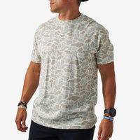 Vintage Washed Tee - Classic Deer Camo