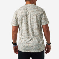Vintage Washed Tee - Classic Deer Camo