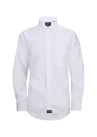 Eagle IRON FREE Stretch Neck Pinpoint Oxford Shirt - White
