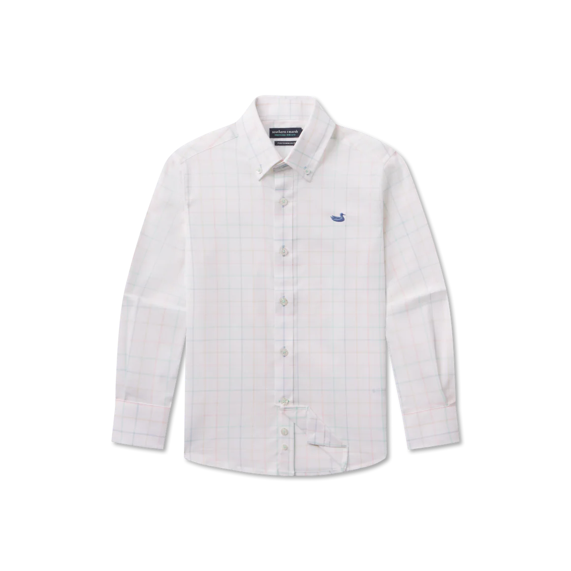 Lockhart Windowpane Performance Dress Shirt