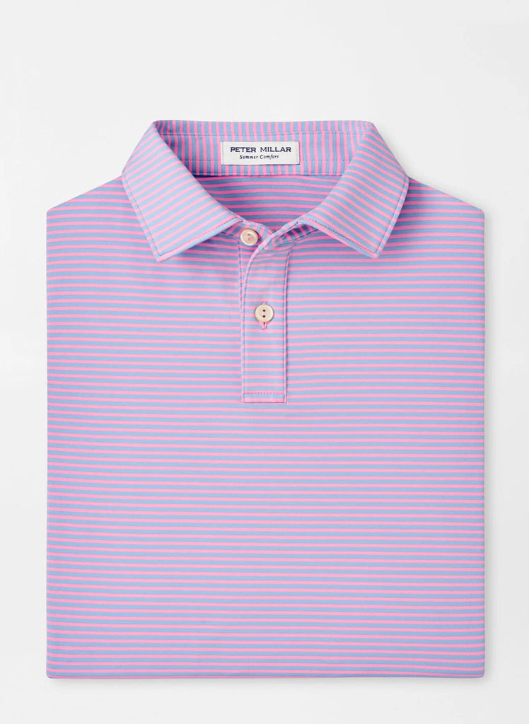 Peter Millar YOUTH Hales Polo- Pink Vale