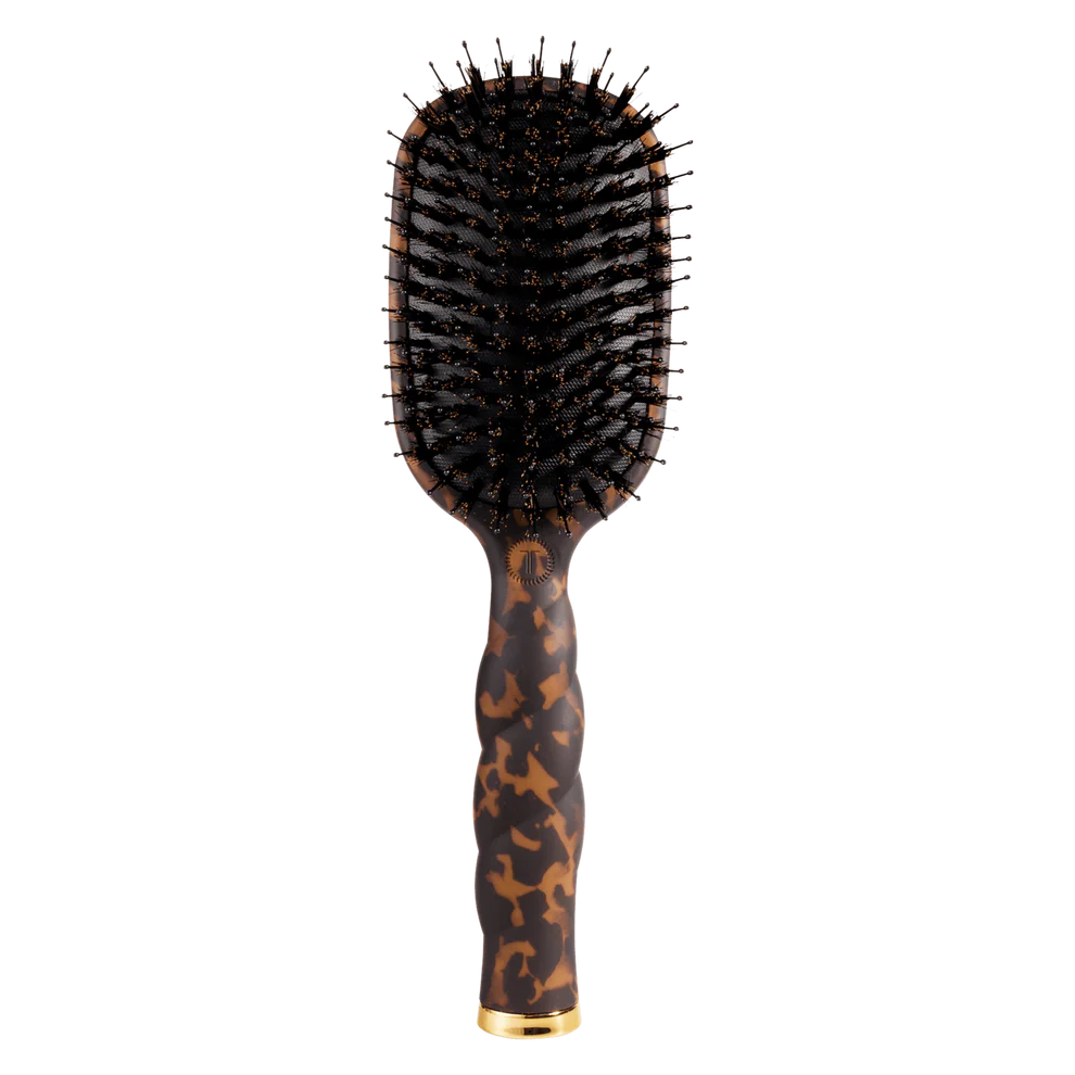 Boar Hair Brush All Hair Types- Tortoise