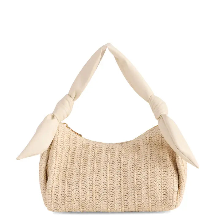 Riley Top Handle Bag- Tan