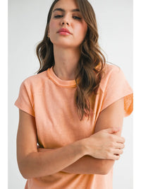 Ivy Tee- Cantaloupe