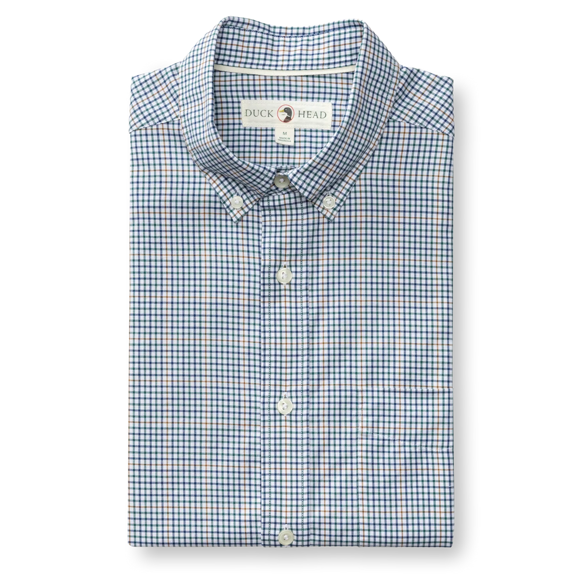 Cotton Twill Sport Shirt- Midnight Tea