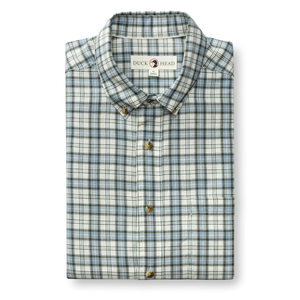 Cotton Wool Sport Shirt- Windblown sky