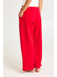 Wide Leg Terry Sweatpants