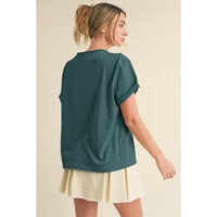 Mali Baby Tee- Teal