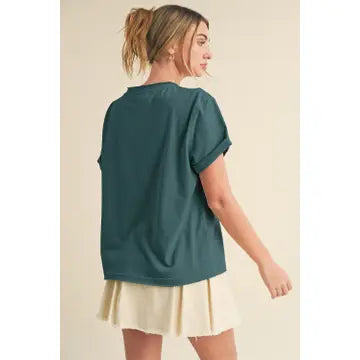 Mali Baby Tee- Teal