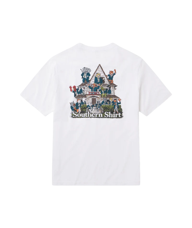 SSCO House Tee SS- Bright White