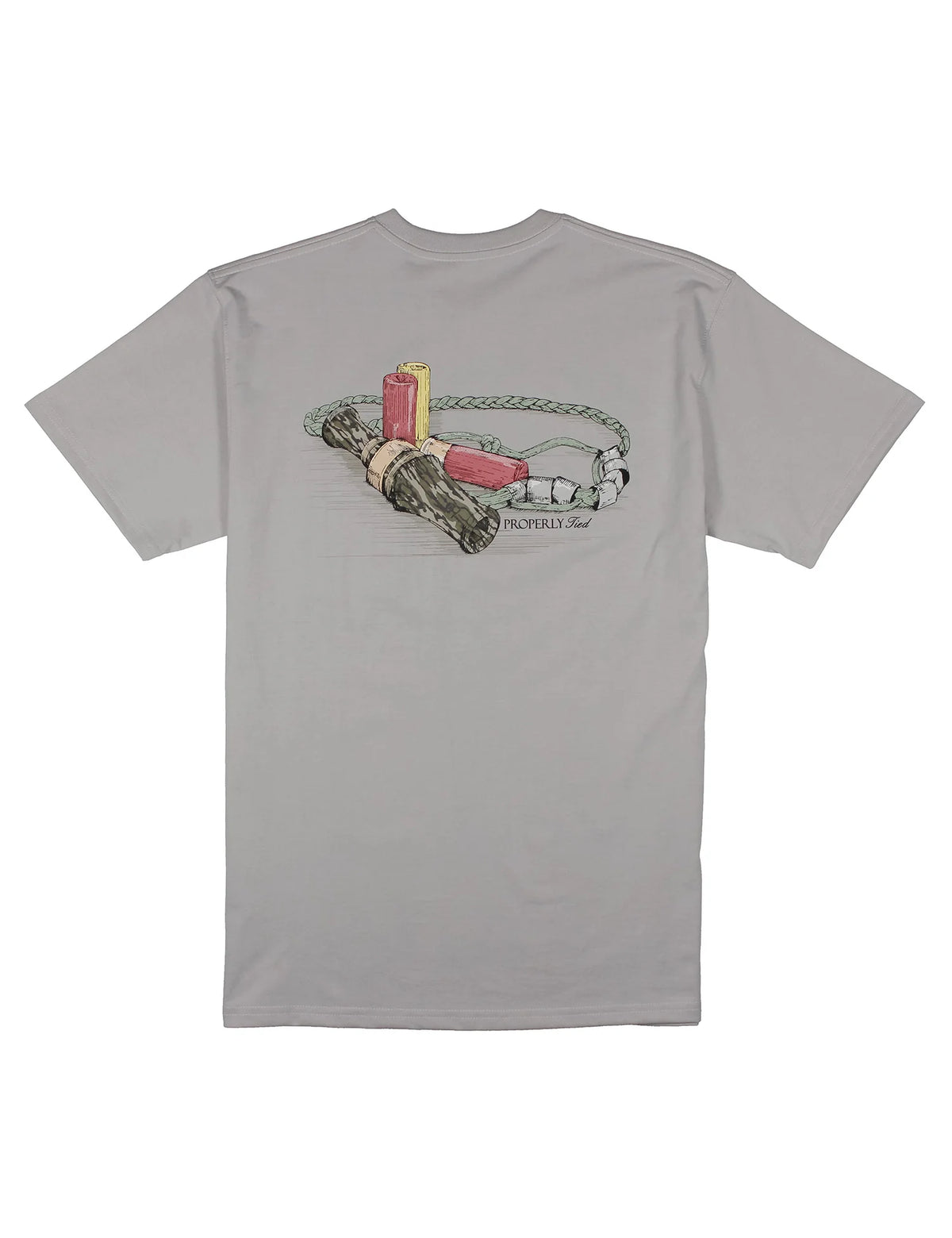 Mossy Oak The Call SS-Ice Grey