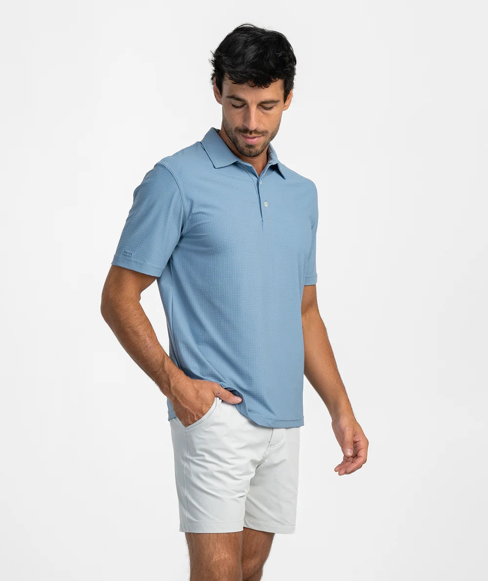 Next  Level Performance Polo - Blue Wing