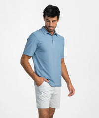 Next  Level Performance Polo - Blue Wing